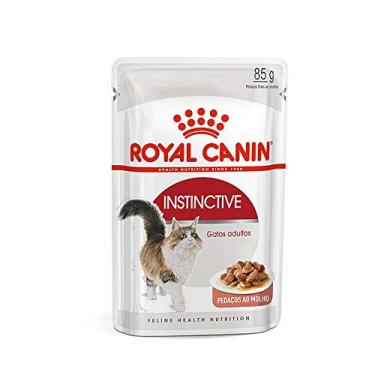 Imagem de Royal Canin Sachê Instinctive Ração Úmida para Gatos Adultos, 85g