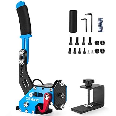 Imagem de aikeec 64 Bit USB Handbrake with Clamp for PC Windows Sim Racing Games G25 G27 G29 T500 FANATECOSW Dirt Rally with Handle Grip