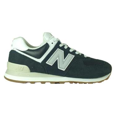 Imagem de Tênis New Balance U574PC2 Masculino Preto e Branco-Masculino