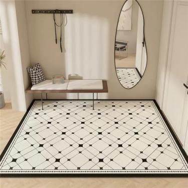 Imagem de Tapetes de entrada tapetes grandes sala de estar cozinha à prova de óleo impermeável tapete banheiro antiderrapante, 2,60x180cm