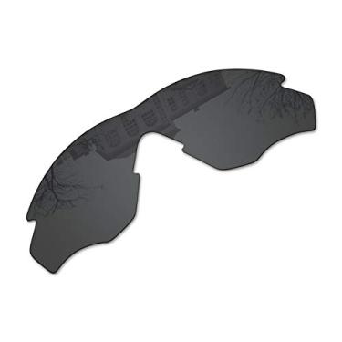 Imagem de Millersawp Armação M2 OO9212 Lentes de substituição compatíveis com óculos de sol Oakley - Stealth Black