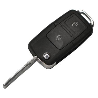 Imagem de Chave Canivete Oca 2 Botões Cordoba Amarok Fox Golf Passat - Universal