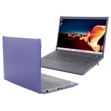 Imagem de mCover Capa rígida compatível apenas com Notebook Lenovo ThinkPad T14 Gen 3/Gen 4 2023-2024 14 (com dobradiça de 180°, não serve para nenhum outro modelo Lenovo) - azul