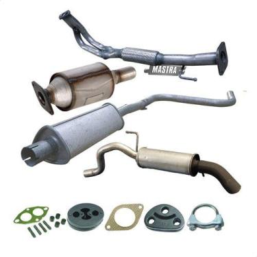 Imagem de Escapamento Descarga Completa Palio Fire 1.0 16v 2000 2002 - ScapJá