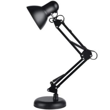 Imagem de Luminaria Robo Articulada de Mesa com Base Garra Computador Home Offic