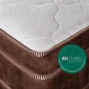 Imagem de Colchão Massageador Mag. Casal Padrão Espuma D33 Firme - ALLMAG