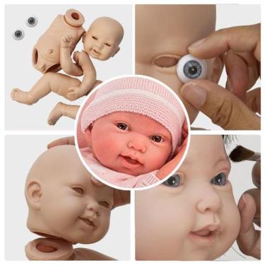 Imagem de Kit Para Arte Reborn Molde Com Corpinho Menino Silicone - Cegonha Rebo