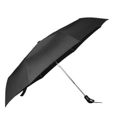 Imagem de Guarda-Chuva Automático Mini Golf Fazzoletti Preto, Preto, Grande, Pre