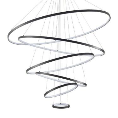 Imagem de Lustre Pendente Skylight Júpter 4039 Led Bivolt, Preto