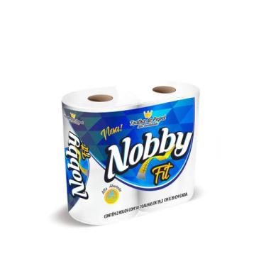 Imagem de Papel Toalha Cozinha Folha Dupla 19,3x19cm C/2UN NOBBY FIT - INDAIAL