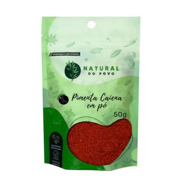Imagem de Tempero Selecionado Pimenta Caiena em Pó Premium Pouch 50g  - Natural 