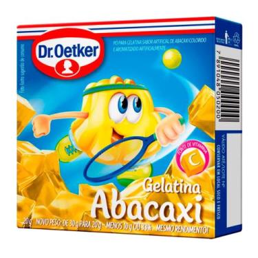 Imagem de Gelatina de Abacaxi Dr. Oetker 20g