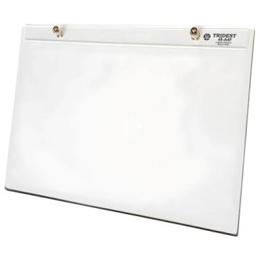 Imagem de Prancheta Portátil A4 com Prendedor Acrílico Trident  Mod. 48-A4f