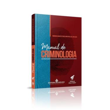 Imagem de Livro Manual de Criminologia  Penal Criminal - Editora Mizuno