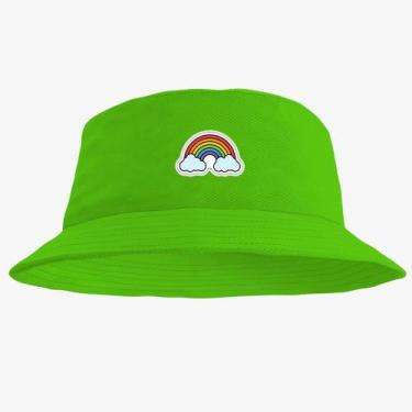 Imagem de Boné Chapéu Bucket Hat Estampado Arco Iris - MP Moda Masculina, Único,
