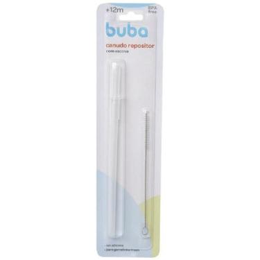 Imagem de Kit Canudo E Escova Para Canudo De Silicone Buba 13785