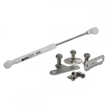 Imagem de Pistao A Gas Para Armario Jomarca Click 80N Branco, Branco