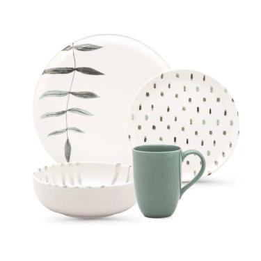 Imagem de Aparelho De Jantar 16 Peças Flat Samambaia Oxford