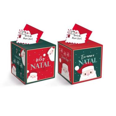 Imagem de Caixa POP-UP - Nicolau - Cromus Natal - 10 unidades - Rizzo, G - 14 x 