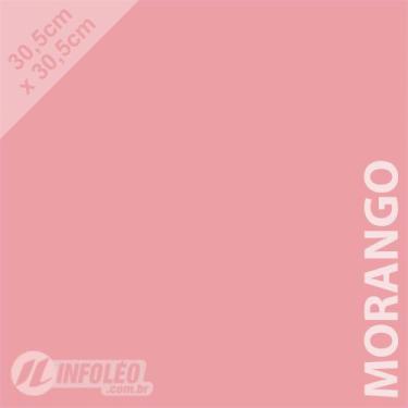 Imagem de Papel 180 gramas 30,5x30,5cm Morango Candy Color Dinamarca Plus - 10 u