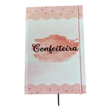 Imagem de Caderno Sketchbook Grande - Capa Profissões Confeiteira - 21x14cm - Se