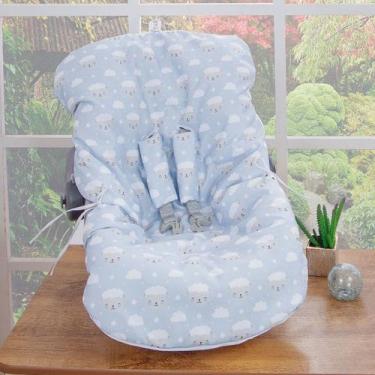 Imagem de Capa de Bebê Conforto Bichinhos - Miguel Baby, Azul