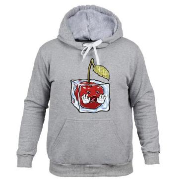 Imagem de Moletom 100% Algodão Canguru Ice Cube - Surprass, Cinza, M