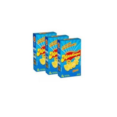 Imagem de Mandiopã kit c/3 Batata 80 Gramas cada Mandiopan o Legitimo