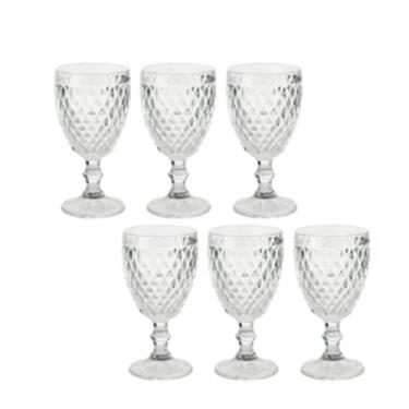 Imagem de Jogo de Taças para Água Verre Incolor 6 Peças Mimo Style - A.R Varieda