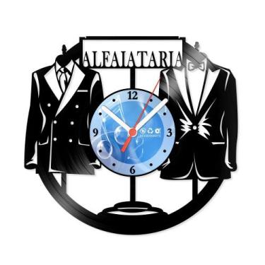 Imagem de Relógio De Parede Disco Vinil Profissões - Alfaiataria - VPR-099 - Mod