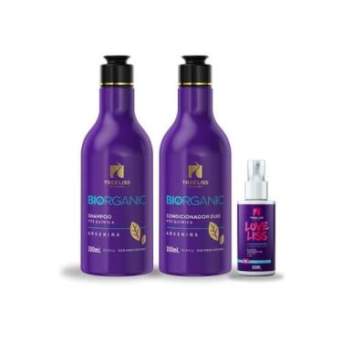 Imagem de Kit Hidratação Biorganic hair care vegano Treeliss - Treeliss Profissi
