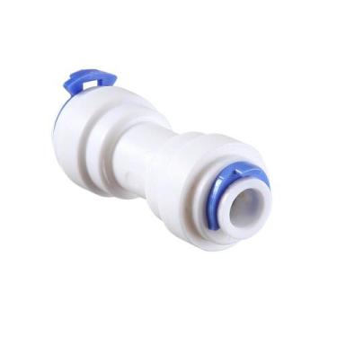 Imagem de Emenda União Engate Rápido 1/4 X 1/4 Conector Reto Para Tubo Mangueira
