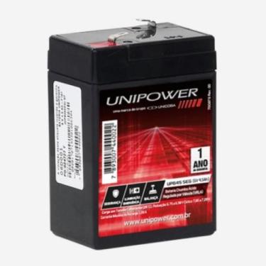 Imagem de Bateria Unipower 6v 4,5ah Up645seg