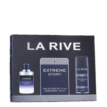 Imagem de Kit Extreme Story La Rive Perfume Masculino Eau de Toilette 75ml  Deso