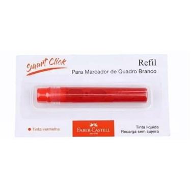 Imagem de Refil Pincel Marcador Quadro Branco Faber-castell Vermelho