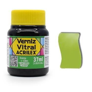 Imagem de Verniz Vitral Acrilex 37ml, 510 - VERDE FOLHA