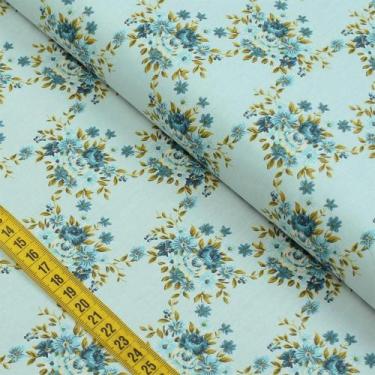 Imagem de Tecido Estampado para Patchwork - Floral Espanha : Floral Servilha Pet