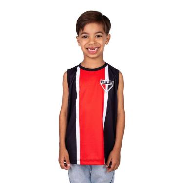 Imagem de Regata do SÃO PAULO Infantil Original BETTER Camiseta Oficial Licenciada SPFC-Masculino