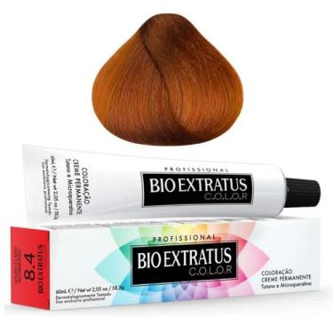 Imagem de Coloração Creme Bio Extratus Color 8.4 Louro Claro Acobreado