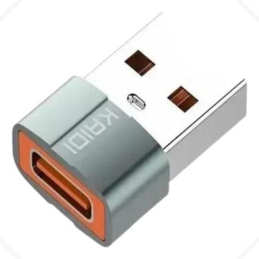 Imagem de Adaptador Kaidi Tipo C Para Usb Kd-339