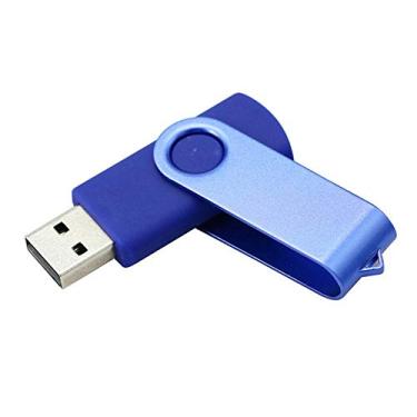Imagem de Pen Drive USB Rotate 3.0 de 16 GB, pen drive, armazenamento de dados, pen drive de memória, pen drive USB 3.0 - azul escuro