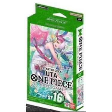 Imagem de One Piece English TCG: Starter Deck [ST-16] Green Uta - 51 Cards