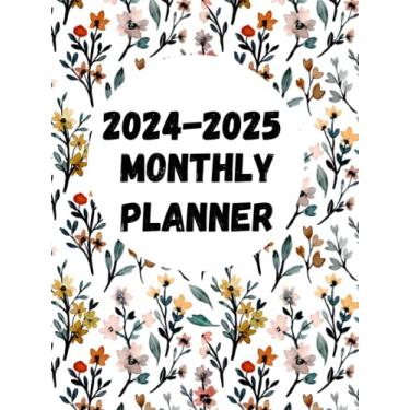 Imagem de 2024-2025 Monthly Planner: Plan Ahead and Achieve Your Goals| Monthly Planning for Two Years