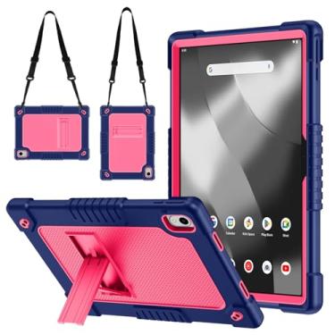 Imagem de Hoibon Capa para tablet Onn 27.9 cm Pro 2024/Onn 11 polegadas Tablet Pro modelo 100146660, capa infantil à prova de choque com alça de ombro para Walmart Onn 11 polegadas Tablet Pro 2024Modelo:
