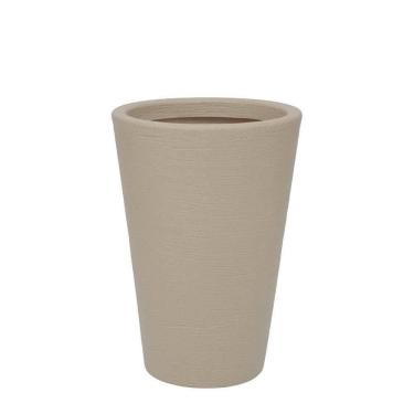 Imagem de Vaso Terra Cone Fosco 38x55cm Caixa Master Com 5 Unidades Granito Areia
