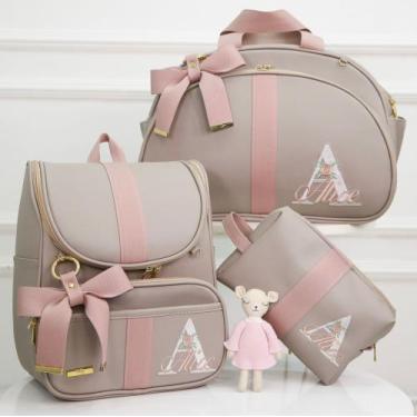 Imagem de Kit Bolsa Maternidade  3 Peças Personalizado - Eduardita Baby