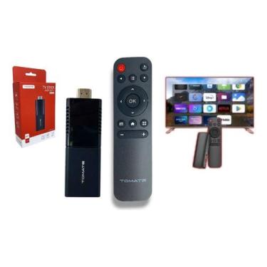 Imagem de Aparelho Conversor Digital em Tv Stick Smart.  Android 4K 5G Comando d