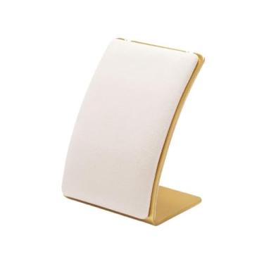 Imagem de Suporte de joias de metal microfibra pendente expositor colar organizador de joias janela criativo adereços de exibição de joias rack de exibição de joias, One Size, Ágata