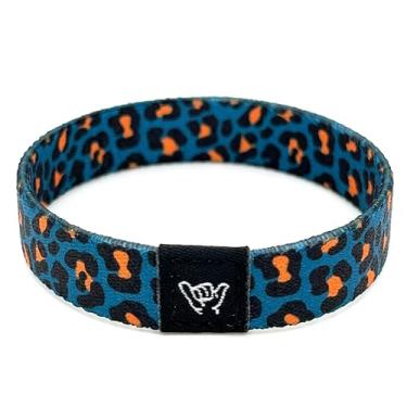 Imagem de Hang Loose Bands - Pulseira de praia de surfista costeiro para homens, mulheres e adolescentes - Verão confortável - Pulseira reversível Boho - Pulseiras de amizade, Medium: 7.5" length (for large
