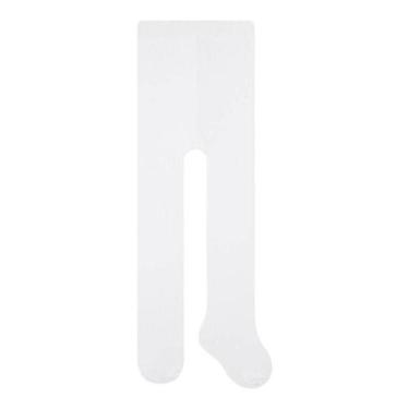 Imagem de Meia-Calça Bebê Selene (9000-002) Algodão, Branco, 0 (5 - 12 meses)